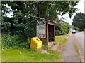 Save the pub poster on Hill View bus stop