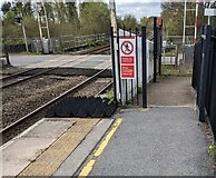SO6301 : Exit from Lydney station platform 2 by Jaggery