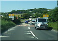 a487 at Rhydefelin village boundary