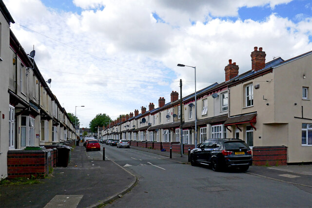 Maxwell Road in Wolverhampton © Roger D Kidd :: Geograph Britain and ...