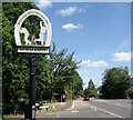 Normandy Village Sign