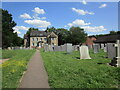 Lockington, the churchyard and Old Vicarage