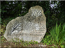 S7034 : Commemorative Stone by kevin higgins