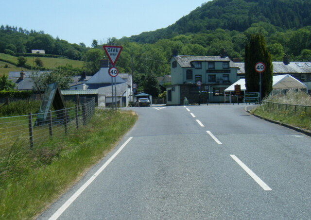 B4353 At The A487 Junction © Colin Pyle Cc By Sa20 Geograph