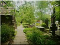 Path in the graveyard of White Chapel, Cleckheaton