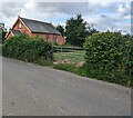 Field gate at a gap in a hedge, Broad Oak, Herefordshire