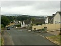 Looking down Burrow Hill