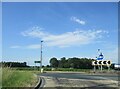 Roundabout  south  of  Camblesforth.  A645  joins  A1041