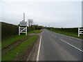 Entering Broughton Hackett on the A422