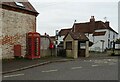 Communications centre on Main Road, Wyre Piddle