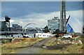 Some iconic Glasgow buildings beside the River Clyde