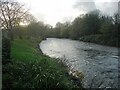 The River Ogmore at the western edge of Bridgend