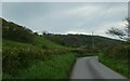 Road west of Capel Bangor station