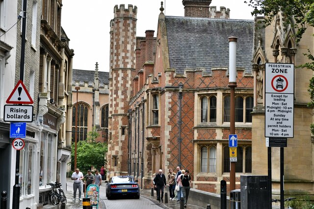 Cambridge, St John's Street © Michael Garlick Cc-by-sa/2.0 :: Geograph ...