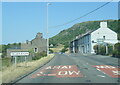 A487 at Pwllgoleulas village boundary