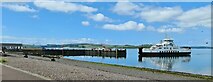 NS2059 : CalMac ferry Loch Shira approaches Largs by Chris Morgan