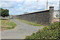 Pembroke Dockyard wall