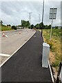 Pavement on the north side of The Maltings, Llantarnam, Cwmbran