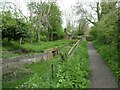 Severn Way (NCN81) at Dolfor Lock on Montgomery Canal