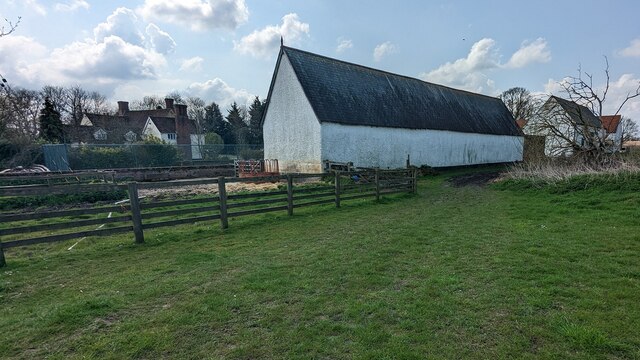 Foxearth Hall Byre © Sandy Gerrard :: Geograph Britain and Ireland