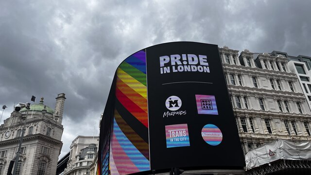 London Pride 2023, Piccadilly Circus Pavilion