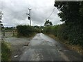 Minor road near Llansilin