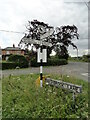 Direction Sign – Signpost on Washbrook Lane in Allesley