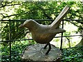 Carving of a blackbird, Walmer Castle