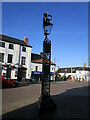 Commemorative lamp, Market Place, Fakenham