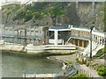 SX4753 : Tinside Lido, The Hoe, Plymouth, from Madeira Drive  3 by Alan Murray-Rust