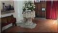 Font in Church of St Mary Magdalene, Bildeston