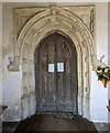 Doorway into Church of St Mary Magdalene, Bildeston