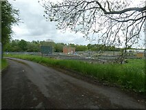 SJ3069 : Sewage works on Connah's Quay by David Smith