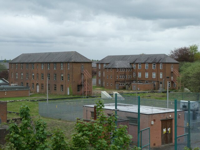 Buildings in the former RAF Sealand © David Smith cc-by-sa/2.0 ...