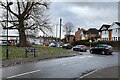 SP2965 : Queue, Greville Road, Warwick by Robin Stott