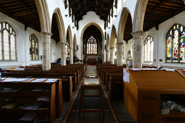 March, St. Wendreda's Church: The nave © Michael Garlick cc-by-sa/2.0 ...