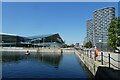 TQ4080 : Royal Dock and City Hall by DS Pugh