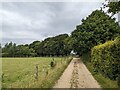 Footpath by Gatcombe Farm