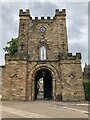 NZ2742 : Durham Castle Gateway by Chris Holifield