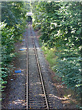 SU4107 : Fawley branch line, Hythe by Robin Webster