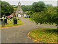 SE1321 : The mortuary chapel, Carr Green Lane Cemetery, Rastrick by Humphrey Bolton