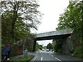 Former railway bridge over A540, northern edge of Chester