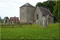 SO5844 : Westhide church by Philip Halling