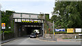 SH5771 : Bridge, Caernarfon Road (A4087), Bangor by habiloid