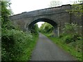 Bridge carrying track over NCN5, Chester Railway Path