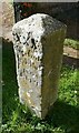 Milestone in the garden of Ashridge Farmhouse, Wokingham