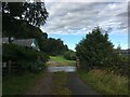 Entrance to Cam-allt holiday cottage