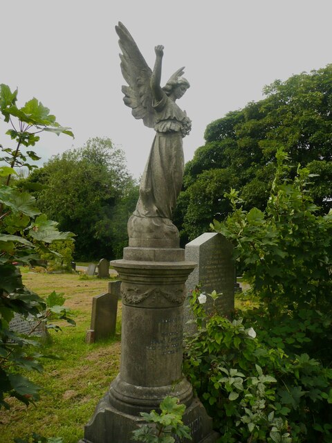 Angel in Bowling Cemetery, Bradford