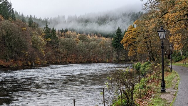 The River Tay near Dunkeld House Hotel © Bartolo Creations :: Geograph ...