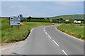 SW5037 : Unnamed Road approaching Junction with the B3311 by David Dixon